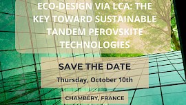 Eco-design via LCA: The key toward sustainable Tandem Perovskite Technologies