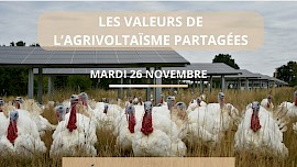 Les valeurs de l'agrivoltaïsme partagées