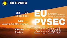 41e édition du "European Photovoltaic Solar Energy Conference and Exhibition"