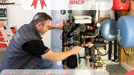 Nouvelle Certification RNCP : Formation "Technicien d'installation et de maintenance en systèmes énergétiques - Spécialisation Solaire Thermique".