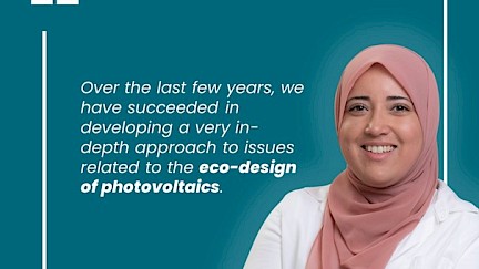 3 questions to Nouha Gazbour: sustainable development serving the european photovoltaic industry